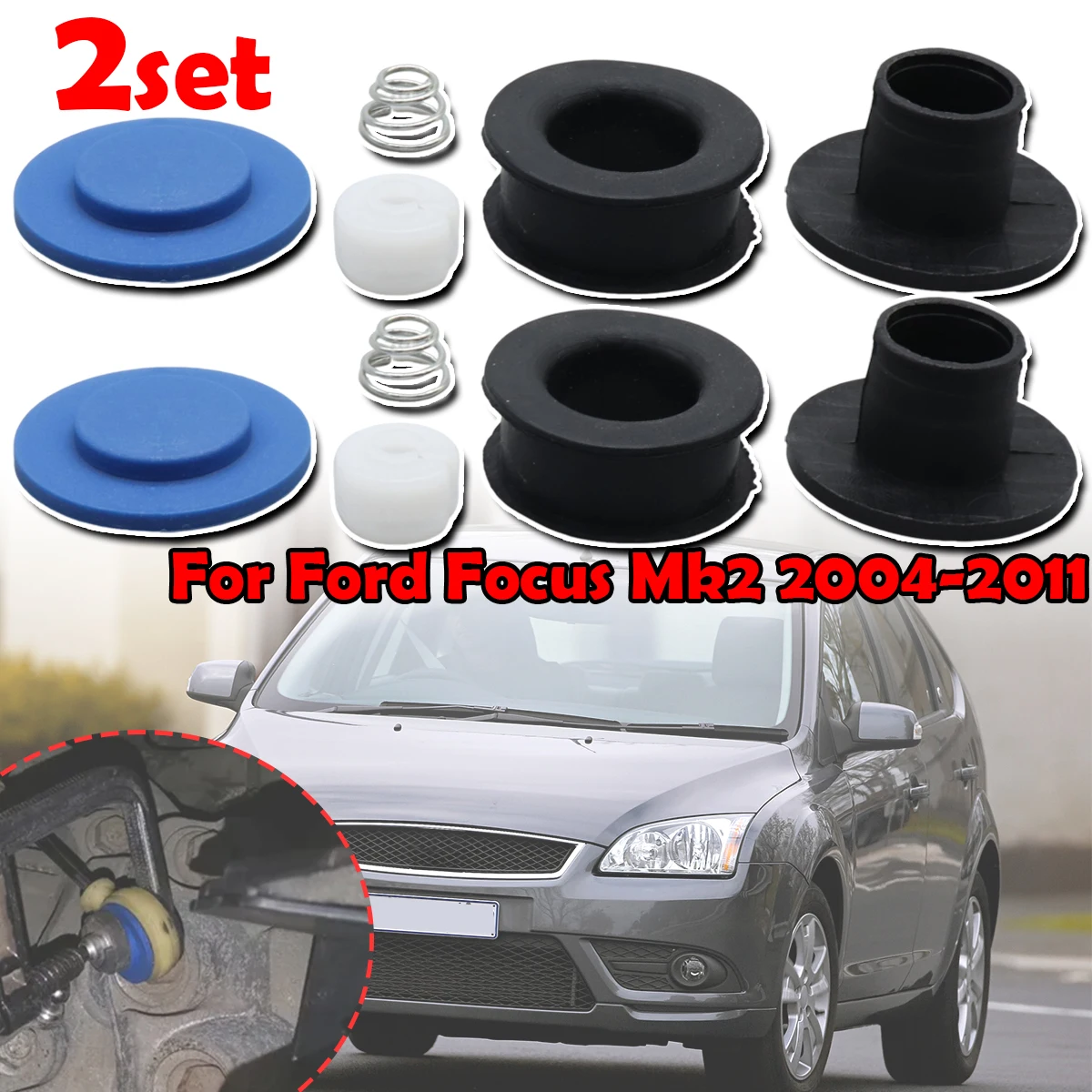 2X Manual Transimission Gearbox Linkage Cable Bushing Repair Kit 24270798 24267824 Car Accessories For Ford Focus Mk2 2004-2011
2X Manual Transimission Gearbox Linkage Cable Bushing Repair Kit 24270798 24267824 Car Accessories For Ford Focus Mk2 2004-2011