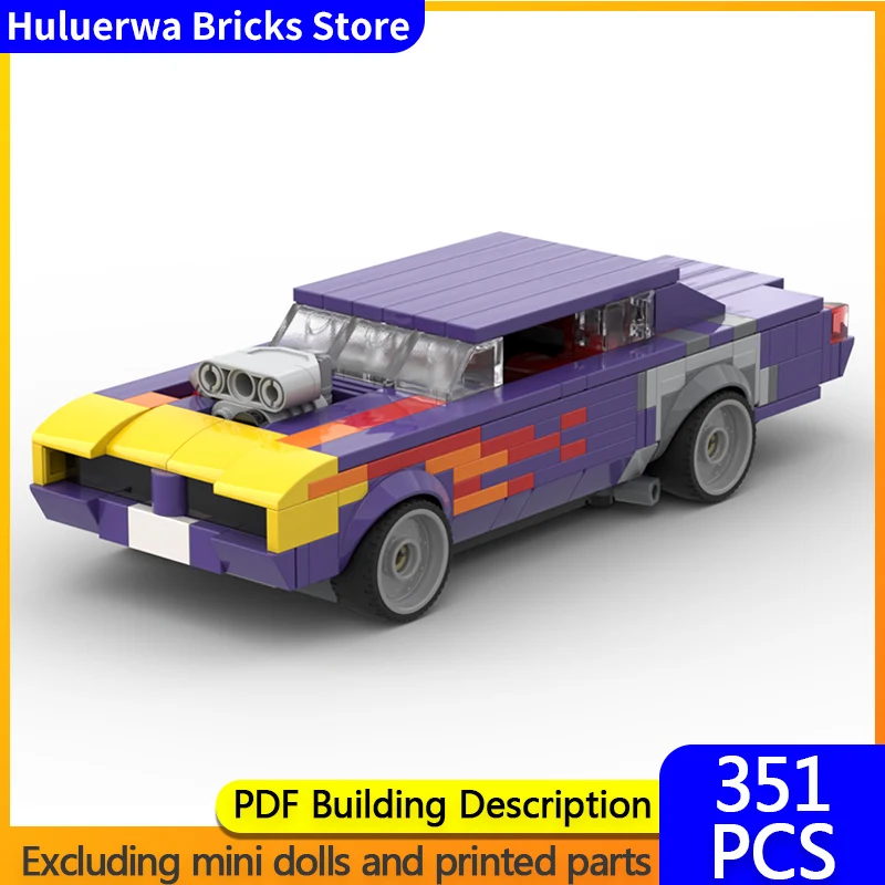 Модель скоростного гоночного автомобиля MOC, строительные кирпичи, дротик, компактный седан, модульная технология, детские праздничные подарки, сборка игрушек, костюм
Модель скоростного гоночного автомобиля MOC, строительные кирпичи, дротик, компактный седан, модульная технология, детские праздничные подарки, сборка игрушек, костюм