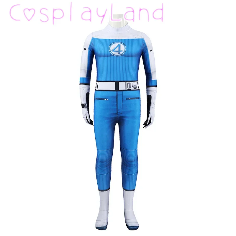 Fantastic 4 Cosplay Costume Human Torch Blue Jumpsuit Suit Outfit Fantastic Halloween Costume Comic Con Zentai Bodysuit
Fantastic 4 Cosplay Costume Human Torch Blue Jumpsuit Suit Outfit Fantastic Halloween Costume Comic Con Zentai Bodysuit