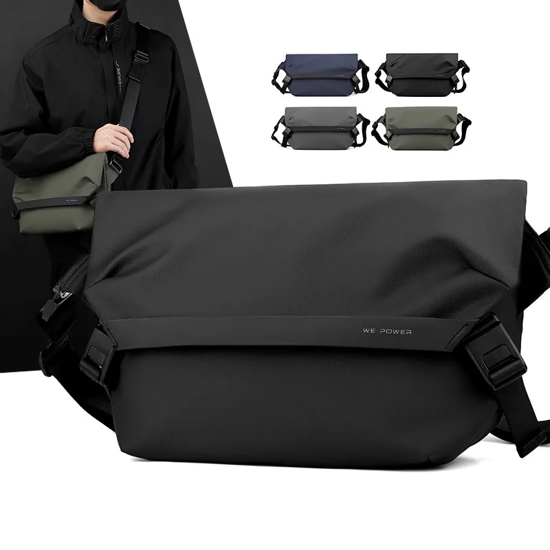 New Versatile Work Suit Shoulder Bag Men's Casual Single Crossbody Backpack Trendy Small Square Chest Bag
New Versatile Work Suit Shoulder Bag Men's Casual Single Crossbody Backpack Trendy Small Square Chest Bag