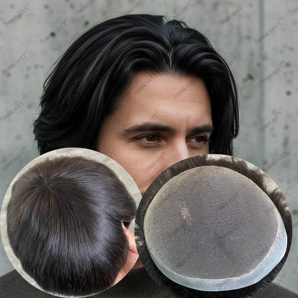 Вентилируемый парик из кружева и полиуретана с австралийской основой, прямые/волнистые 100% натуральные человеческие волосы, решение для мужчин при выпадении волос без операции, 6x8, 7x9, 8x10 # 1B # 1 шт. в наличии
Вентилируемый парик из кружева и полиуретана с австралийской основой, прямые/волнистые 100% натуральные человеческие волосы, решение для мужчин при выпадении волос без операции, 6x8, 7x9, 8x10 # 1B # 1 шт. в наличии