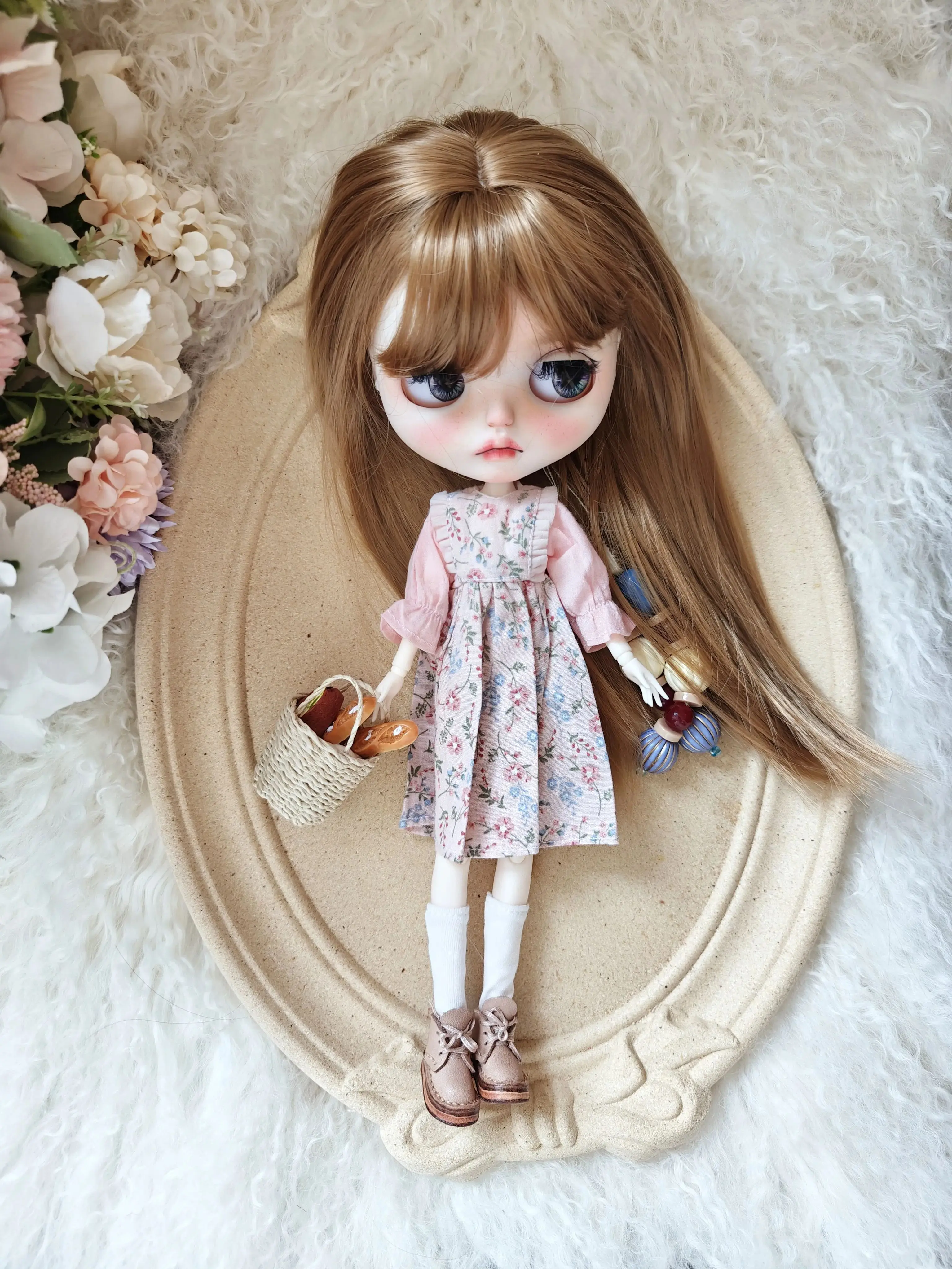 ICY DBS Blythe Doll Toys для девочек, одежда для кукол blythe, розовое платье с цветочным принтом OB22 OB24 AZONE, аксессуары, одежда для кукол blythe
ICY DBS Blythe Doll Toys для девочек, одежда для кукол blythe, розовое платье с цветочным принтом OB22 OB24 AZONE, аксессуары, одежда для кукол blythe