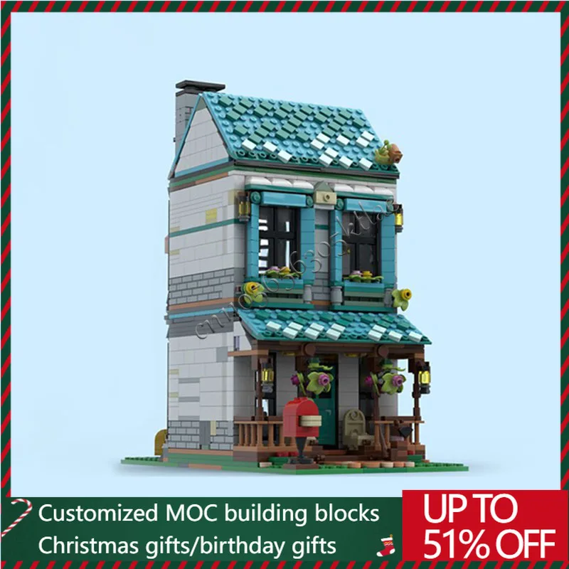 1511 PCS Warm Houses Scale Construction Center Street View Exquisite Building Blocks MOC Assembly Model Set Toys Children Gifts
1511 PCS Warm Houses Scale Construction Center Street View Exquisite Building Blocks MOC Assembly Model Set Toys Children Gifts