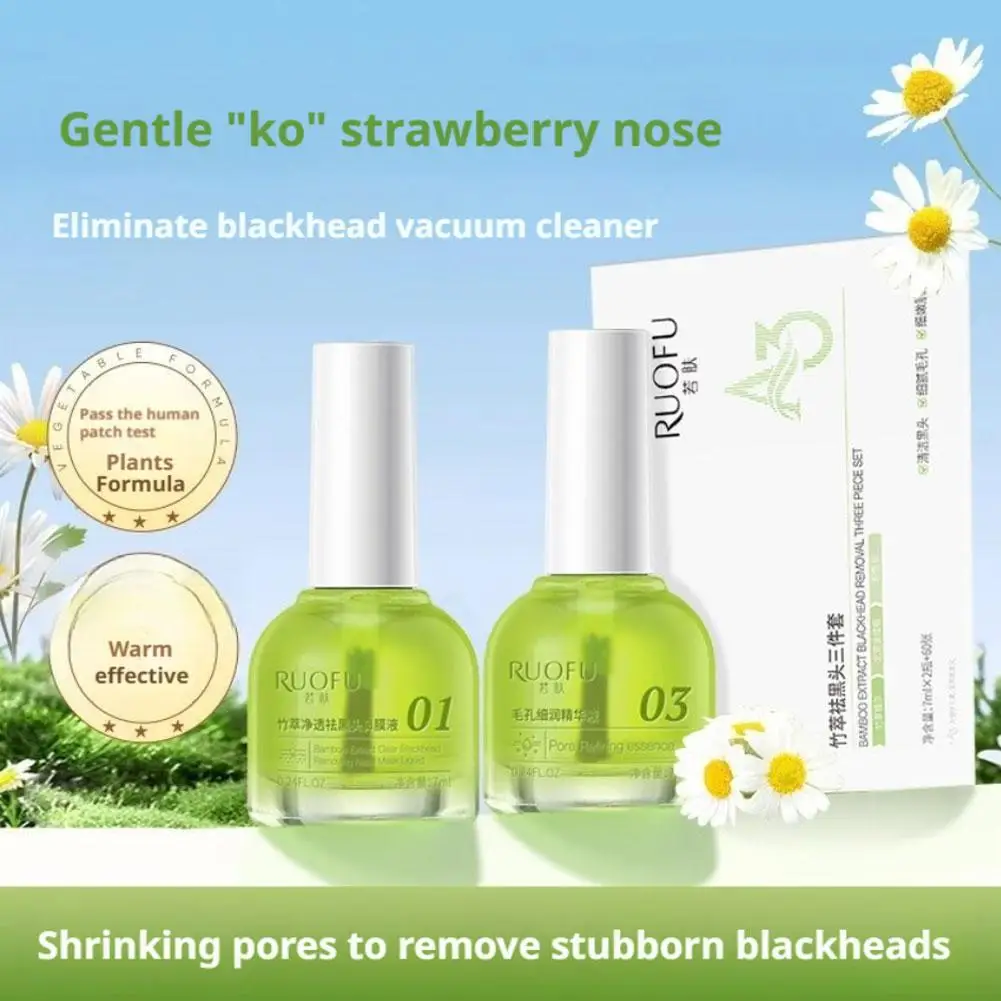 3 set Blackhead Acne Export Liquid Pore Shrink Face Serum Remove Blackheads Acne Moisturizing Nourish Pores Firming Facial Care
3 set Blackhead Acne Export Liquid Pore Shrink Face Serum Remove Blackheads Acne Moisturizing Nourish Pores Firming Facial Care