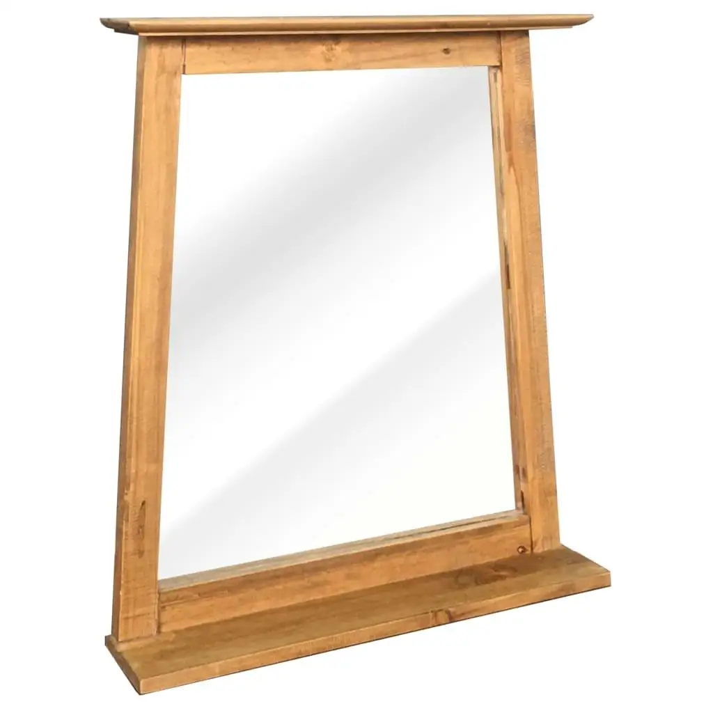 27.6x4.7x31.1 Solid Pinewood Bathroom Mirror - Stylish Vanity Décor for Any Space
27.6x4.7x31.1 Solid Pinewood Bathroom Mirror - Stylish Vanity Décor for Any Space