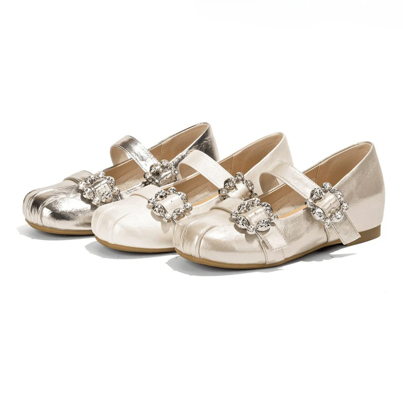 Spring and Autumn Women's Elegant Solid Color High Heel Shoes Women Rhinestone Embellishment One-word Buckle Strap Single Shoes
Spring and Autumn Women's Elegant Solid Color High Heel Shoes Women Rhinestone Embellishment One-word Buckle Strap Single Shoes