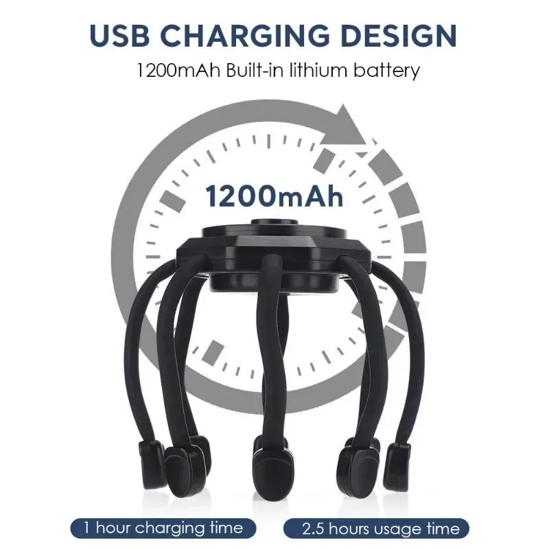 Multifunctional Electric Head Massager - Multi-dimensional Meridian Unblocking, Stress Relief, Head Relaxation Massage Claw
Multifunctional Electric Head Massager - Multi-dimensional Meridian Unblocking, Stress Relief, Head Relaxation Massage Claw