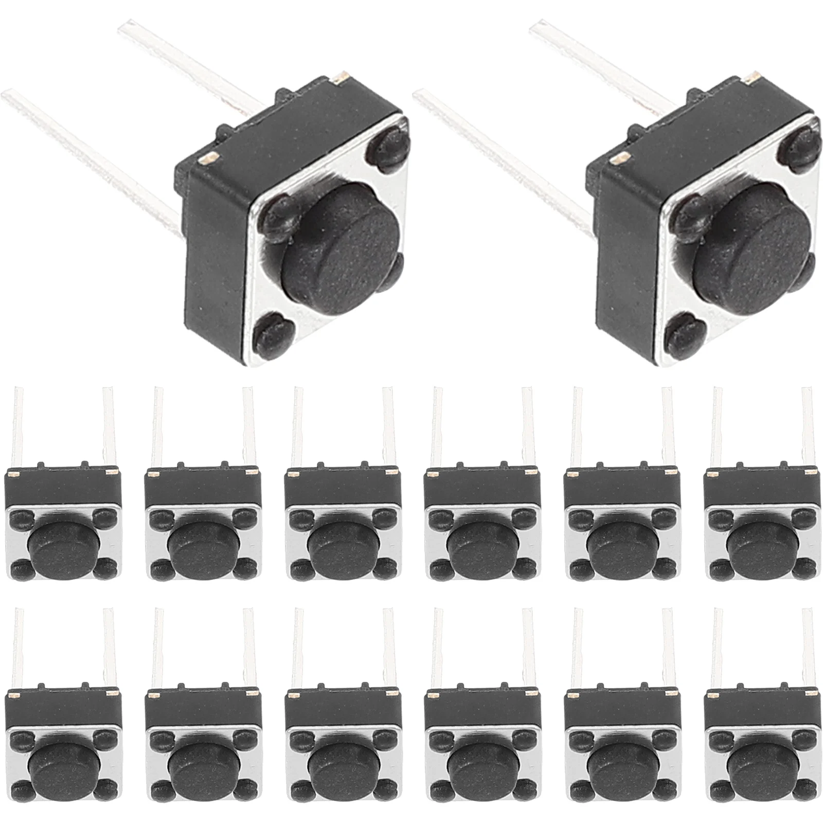 100pcs 6x6x4 3mm 5mm 7mm Tactile Switches Push Button Replacement PCB Momentary Switch Easy Install Durability
100pcs 6x6x4 3mm 5mm 7mm Tactile Switches Push Button Replacement PCB Momentary Switch Easy Install Durability