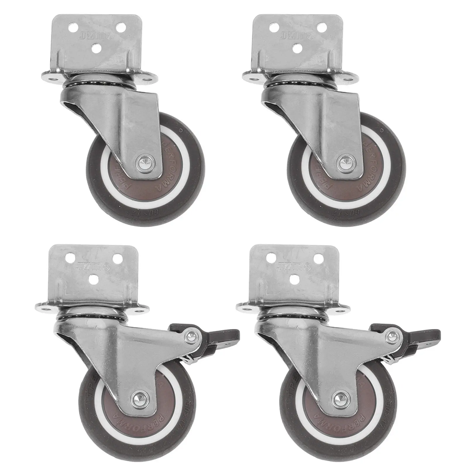 4 Pcs Shelf Wheels Cabinet Caster Furniture Moving Casters for Appliances Small Chair
4 Pcs Shelf Wheels Cabinet Caster Furniture Moving Casters for Appliances Small Chair
