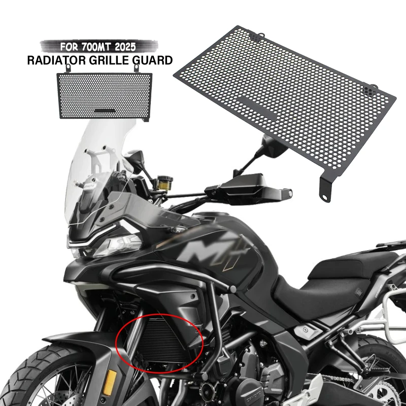 For CFMOTO 700MT MT700 CF 700 MT 2024 2025 Motorcycles Accessories Radiator Guard Protector Grille Cover Protection
For CFMOTO 700MT MT700 CF 700 MT 2024 2025 Motorcycles Accessories Radiator Guard Protector Grille Cover Protection