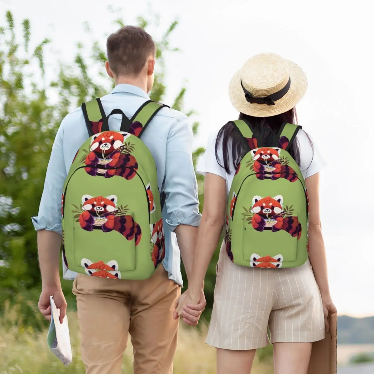 Red Panda Eating Ramen Student Backpack School Bag Hiking Travel Daypack for Boys Girls Bookbag Shoulder Bags
Red Panda Eating Ramen Student Backpack School Bag Hiking Travel Daypack for Boys Girls Bookbag Shoulder Bags