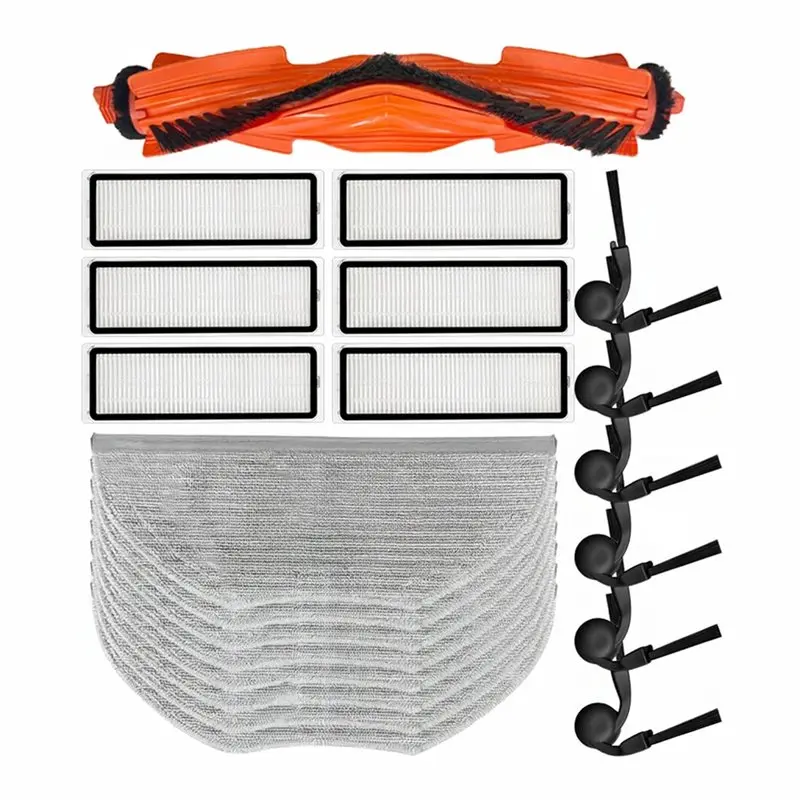 【OFF SHELF】Основная боковая щетка, HEPA-фильтр, салфетка для уборки, аксессуары, запасные части для робота-пылесоса Xiaomi S40/OV81
【OFF SHELF】Основная боковая щетка, HEPA-фильтр, салфетка для уборки, аксессуары, запасные части для робота-пылесоса Xiaomi S40/OV81
