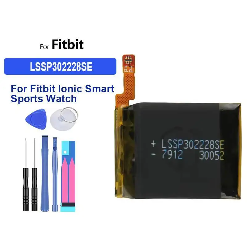 LSSP302228SE с контактором для Fitbit Ionic Smart Sports Watch Blaze FB502 Батарея 195 мАч Прочный
LSSP302228SE с контактором для Fitbit Ionic Smart Sports Watch Blaze FB502 Батарея 195 мАч Прочный