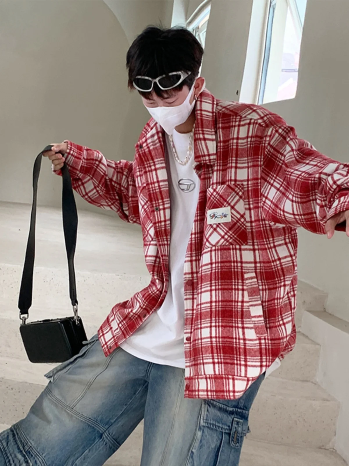 Vintage American Plaid irt Men's Trendy Long Sve Slim Fit Outerwear Autumn Season Breathable Youthful Sle Online Exclu...
Vintage American Plaid irt Men's Trendy Long Sve Slim Fit Outerwear Autumn Season Breathable Youthful Sle Online Exclu...