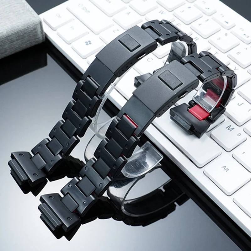 Модный трендовый браслет для часов Casio Small Square Watch 3516 DW-H5600MB, модифицированный легкий стальной ремешок для часов Shuo, аксессуар 18 мм
Модный трендовый браслет для часов Casio Small Square Watch 3516 DW-H5600MB, модифицированный легкий стальной ремешок для часов Shuo, аксессуар 18 мм