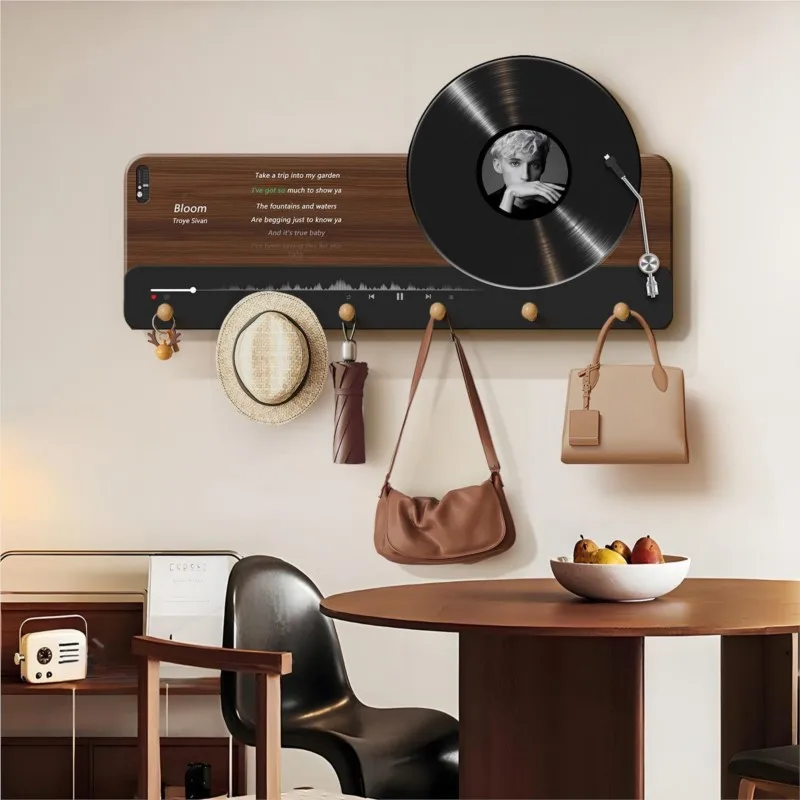 Vintage Records Shaped Home Hanging Clothes Racks Entrance Keys Bags Storage Shelves Antique Style Entrance Storage Hooks ZI634
Vintage Records Shaped Home Hanging Clothes Racks Entrance Keys Bags Storage Shelves Antique Style Entrance Storage Hooks ZI634