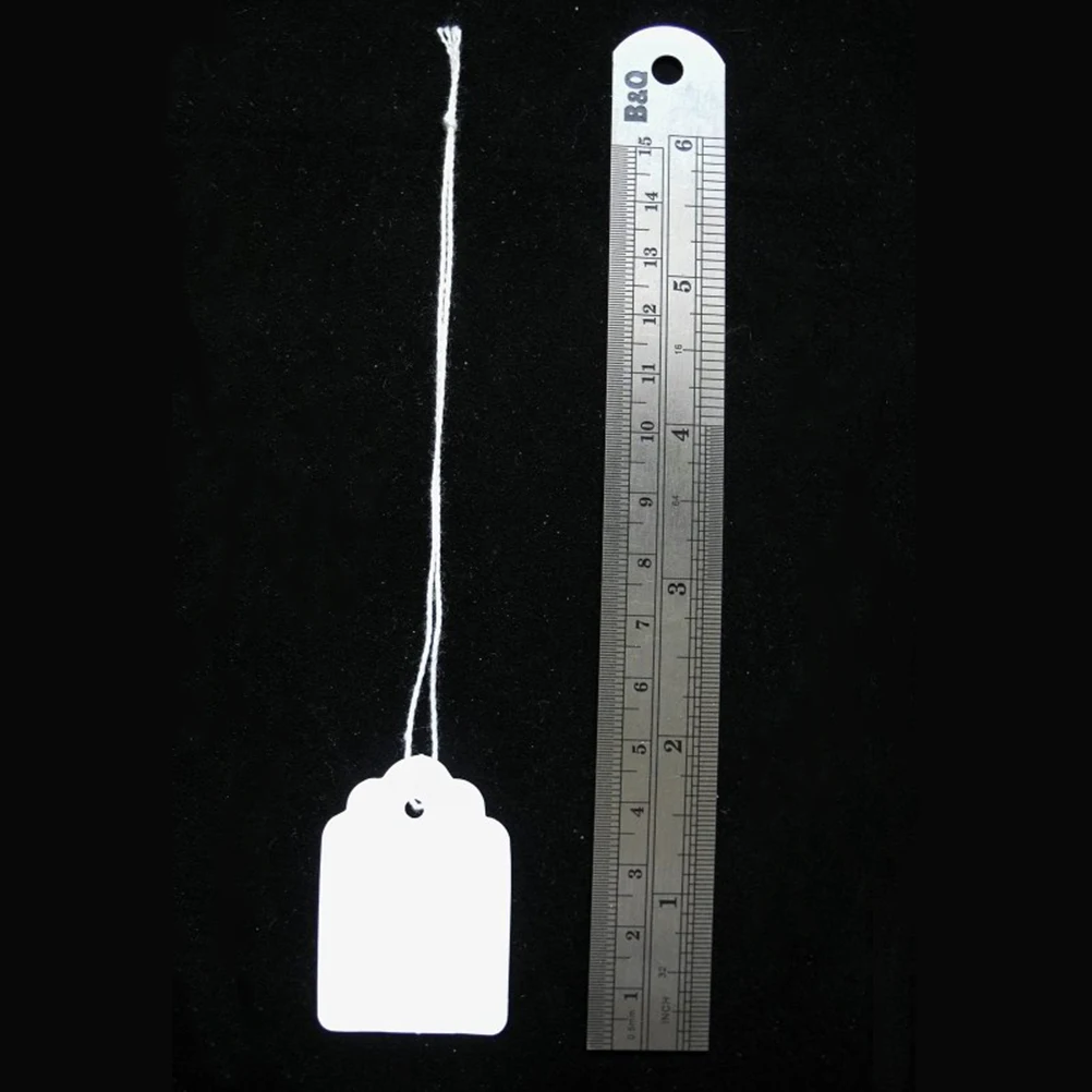 1000pcs Price Tags for Jewelry Clothes Shoes Stationery Craft Hanging Labels Smooth Writing Surface Inventory Management Display
1000pcs Price Tags for Jewelry Clothes Shoes Stationery Craft Hanging Labels Smooth Writing Surface Inventory Management Display