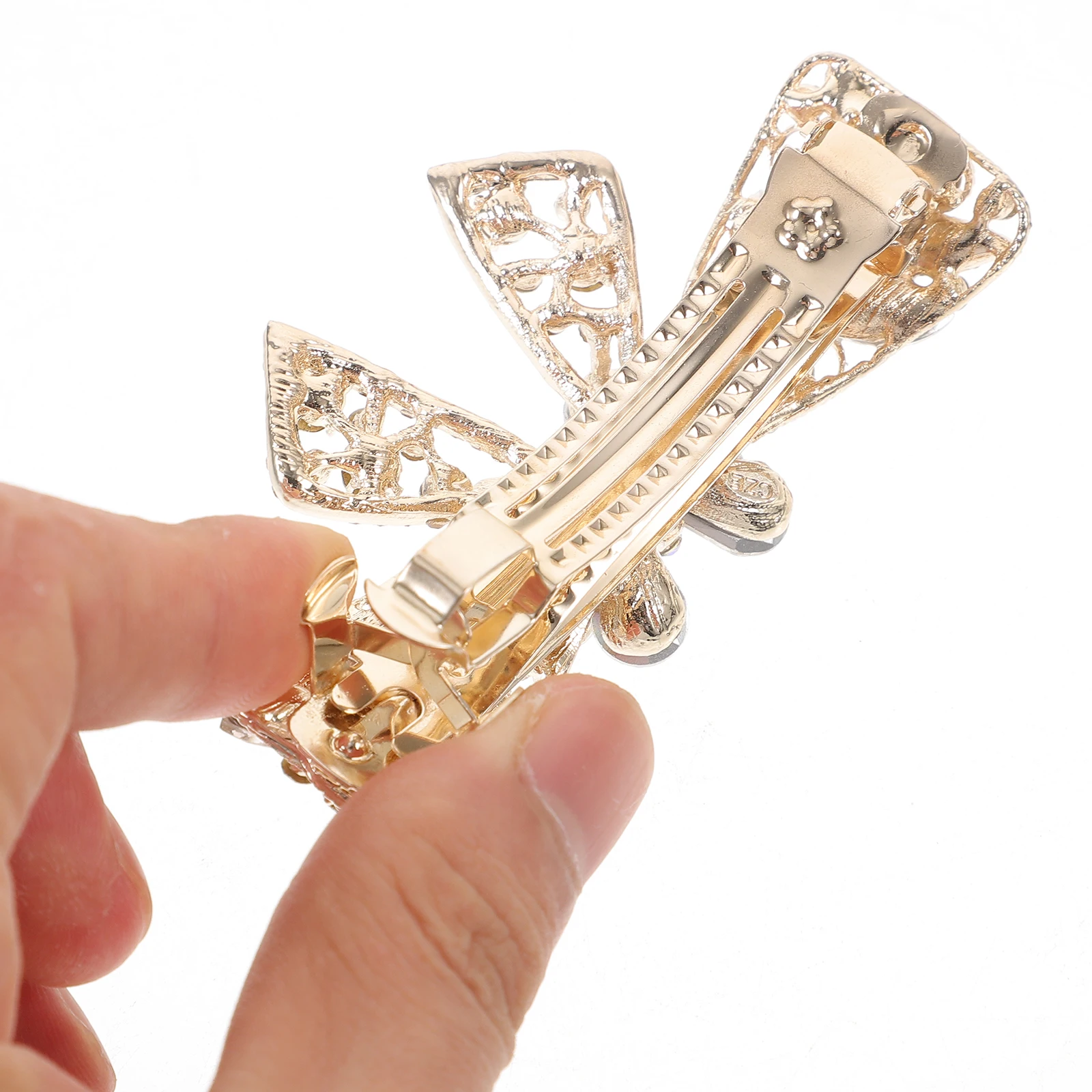 Rhinestone Hair Clip Vintage Large Hairpin Accessories Girls Bow Blue Color Women Hair Clips With Spring Clasp For Everyday Wear 
Rhinestone Hair Clip Vintage Large Hairpin Accessories Girls Bow Blue Color Women Hair Clips With Spring Clasp For Everyday Wear