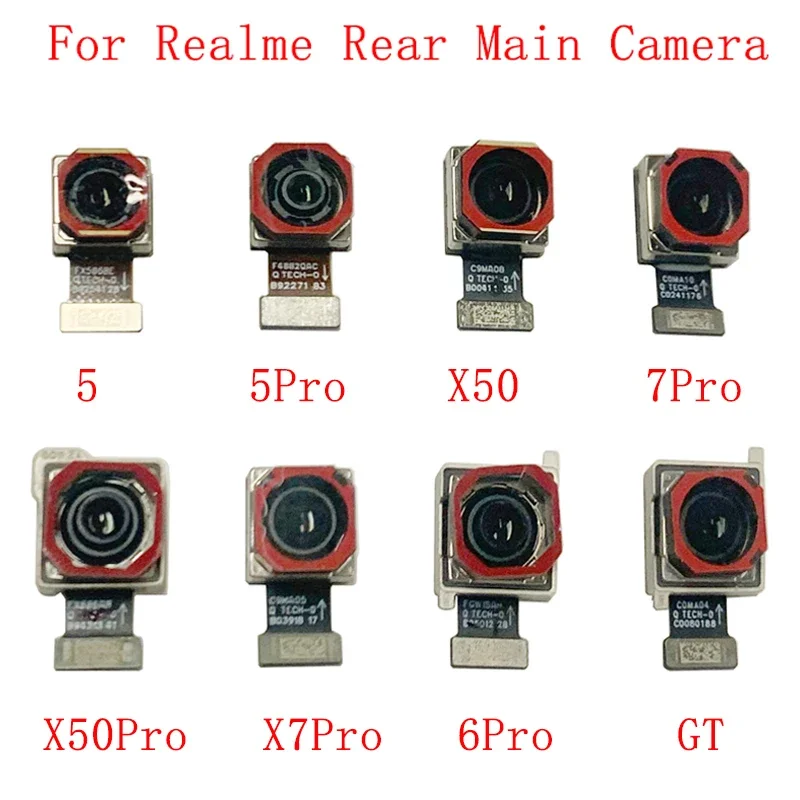 Rear Main Camera Flex Cable For Realme 5 6 Pro X50 7 Pro X50 X7 Pro GT Back Big Camera Flex Replacement Repair Parts
Rear Main Camera Flex Cable For Realme 5 6 Pro X50 7 Pro X50 X7 Pro GT Back Big Camera Flex Replacement Repair Parts