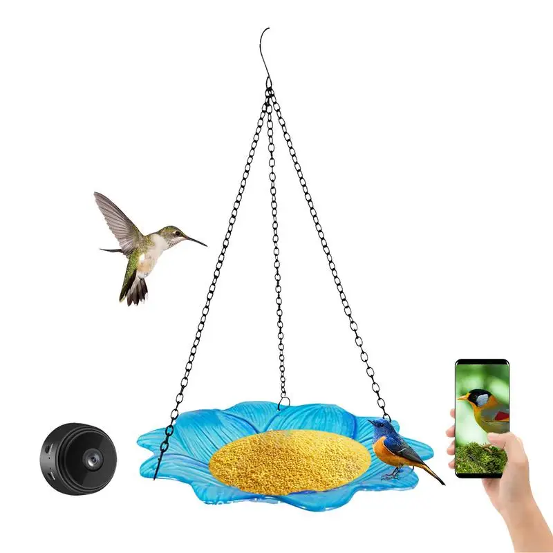 Smart Feeder For Birds Remote Control Camera Bird Feeder Unique Bird Feeder Reusable Chickadees Robins Feeding Supplies
Smart Feeder For Birds Remote Control Camera Bird Feeder Unique Bird Feeder Reusable Chickadees Robins Feeding Supplies