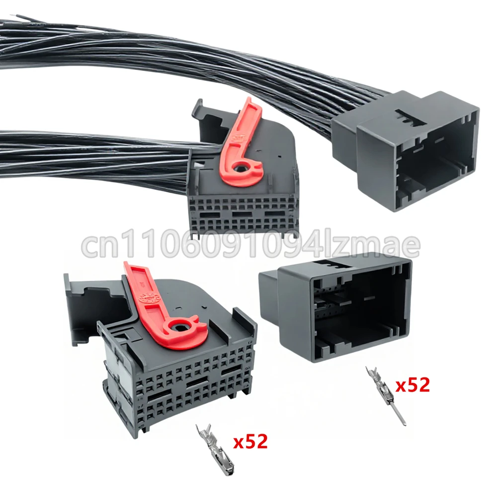 52 Pin Automotive Plastic Housing Connector Car Wire Harmess Socket Plug with Terminals 284972-1
52 Pin Automotive Plastic Housing Connector Car Wire Harmess Socket Plug with Terminals 284972-1