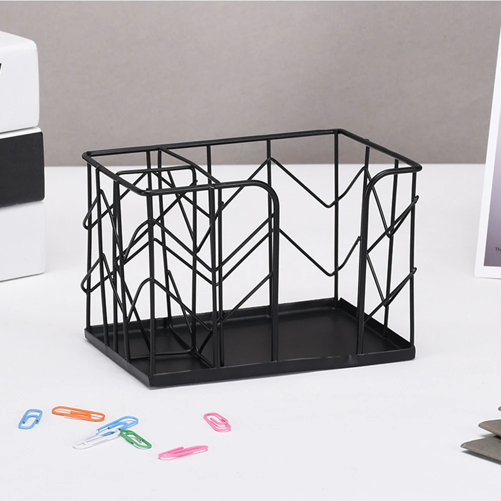 Pen Iron Desktop Organizer for Pens Pencils Holder For Desk Cosmetics Holder Wrought Iron Storage Office Supplies
Pen Iron Desktop Organizer for Pens Pencils Holder For Desk Cosmetics Holder Wrought Iron Storage Office Supplies