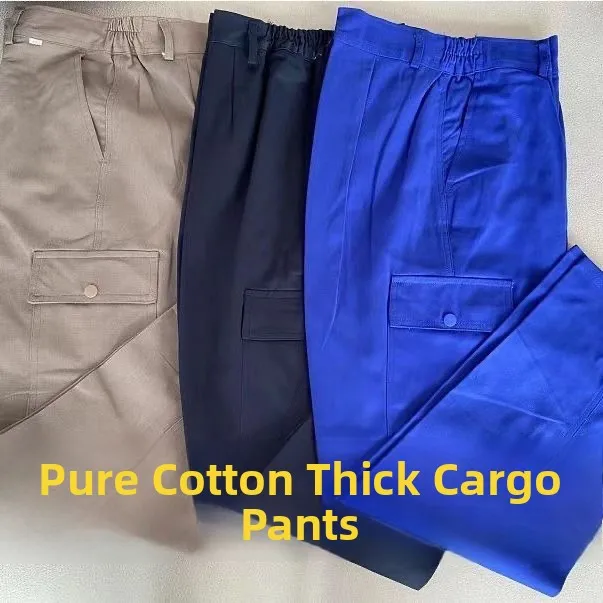 Pure Cotton Straight Leg Work Trousers Loose Fit Durable for Welding ian Auto Repair Construction Site Labor Protecti...
Pure Cotton Straight Leg Work Trousers Loose Fit Durable for Welding ian Auto Repair Construction Site Labor Protecti...