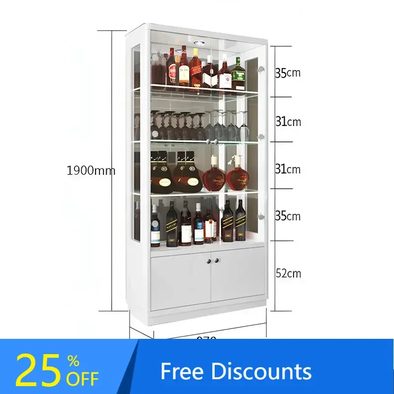 XL1 Modern Minimalist Double Door Glass Display Cabinet Light Luxury Home Wall-Mounted Wine Cabinet
XL1 Modern Minimalist Double Door Glass Display Cabinet Light Luxury Home Wall-Mounted Wine Cabinet
