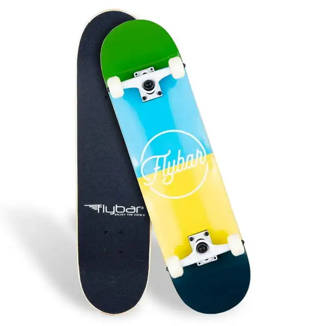 Patinetas para Principiantes, 31 Inch Skateboard Estándar Completo, Patada Doble
Patinetas para Principiantes, 31 Inch Skateboard Estándar Completo, Patada Doble
