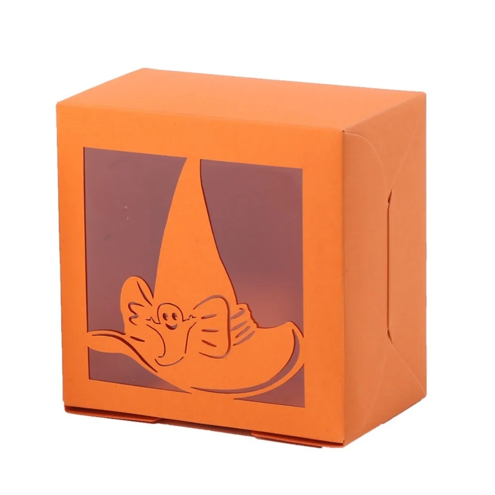 50PCS Square Halloween Candy Gift Box Transparent Window Ghost/Pumpkin/spider Pattern Candy Packaging Box Kraft Paper Cookie Box
50PCS Square Halloween Candy Gift Box Transparent Window Ghost/Pumpkin/spider Pattern Candy Packaging Box Kraft Paper Cookie Box