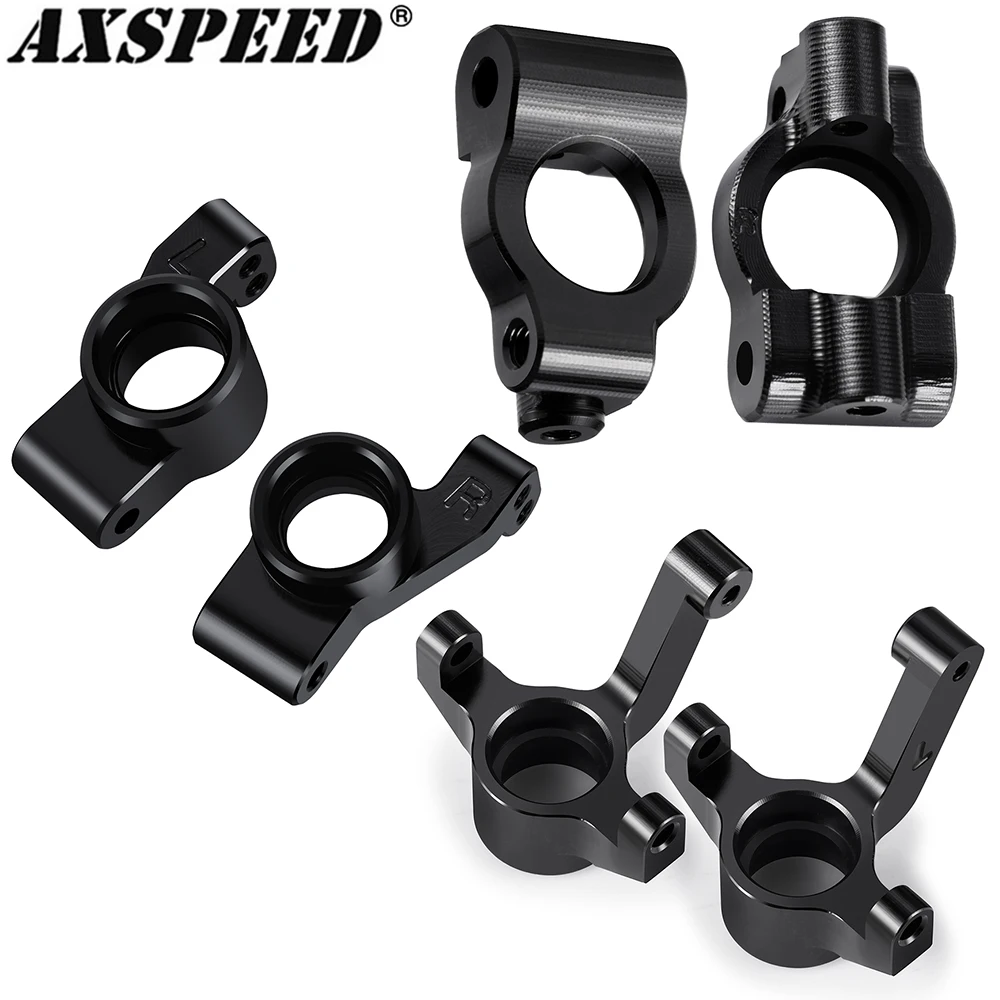 AXSPEED Alu Alloy Front Steering Knuckle Rear Cups C Base Housing for 1/24 LO-SI Mini-B RC Crawler Car Upgrade Parts
AXSPEED Alu Alloy Front Steering Knuckle Rear Cups C Base Housing for 1/24 LO-SI Mini-B RC Crawler Car Upgrade Parts