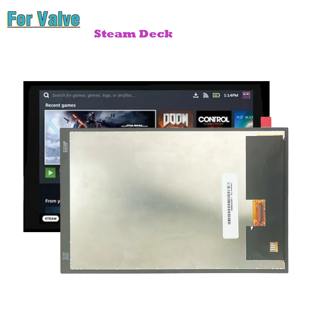 Orig для клапана индекса Steam Deck портативная игровая консоль 7,4 "ЖК-дисплей сенсорный экран Замена Ремонт
Orig для клапана индекса Steam Deck портативная игровая консоль 7,4 "ЖК-дисплей сенсорный экран Замена Ремонт