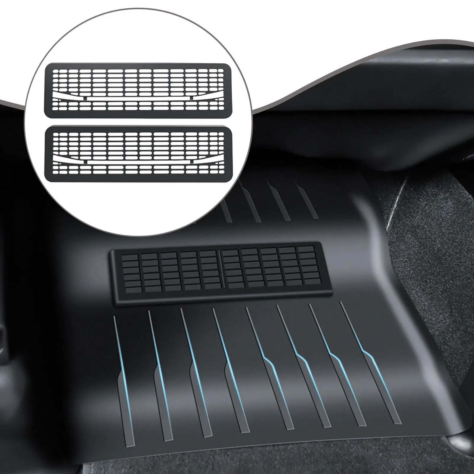 2 Pieces Vent Cover Car Interior Accessories Attachment Spare Parts Backseat Vent Cover Grilles Protector for Model Y
2 Pieces Vent Cover Car Interior Accessories Attachment Spare Parts Backseat Vent Cover Grilles Protector for Model Y