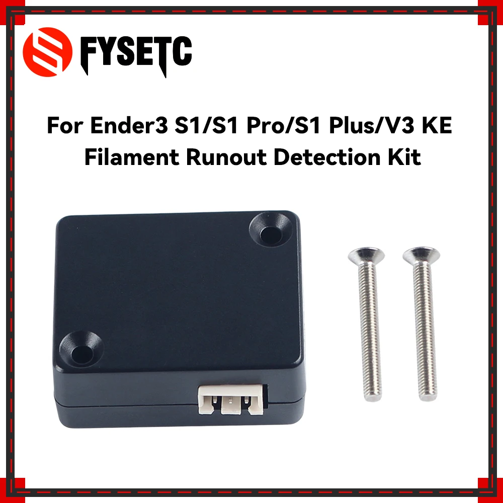 Filament Runout Detection Kit For Ender3 S1/S1 Pro Plus/V3 KE Sensitive Filament Sensor Kit Automatic For 3D Printer Parts
Filament Runout Detection Kit For Ender3 S1/S1 Pro Plus/V3 KE Sensitive Filament Sensor Kit Automatic For 3D Printer Parts