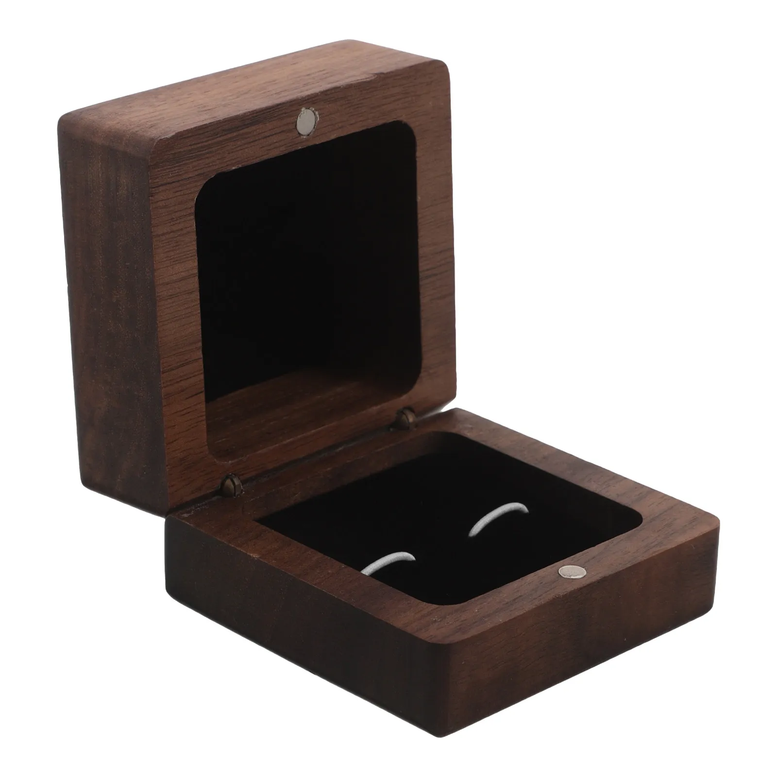 High Quality Square Black Walnut Solid Wood Ring Jewelry Packaging Box Cufflinks Gift Box Carrying Case Cufflink Tie Clip Boxes
High Quality Square Black Walnut Solid Wood Ring Jewelry Packaging Box Cufflinks Gift Box Carrying Case Cufflink Tie Clip Boxes