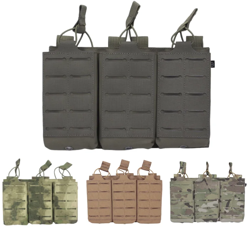 Tactical Magazine Pouch Triple Molle Mag Pouch Airsoft Ak 7.62/5.56mm M4 Ar Rifle Hunting Accessories Mag Holster
Tactical Magazine Pouch Triple Molle Mag Pouch Airsoft Ak 7.62/5.56mm M4 Ar Rifle Hunting Accessories Mag Holster