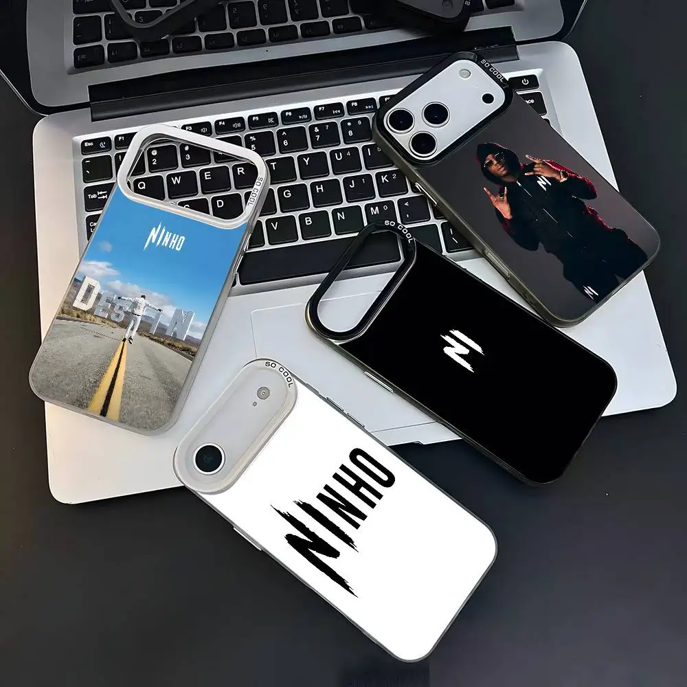 Singer N-NINHO Phone Case iPhone 12 13 14 15 16 17Pro Max Plus Protect Plating Phone Cover
Singer N-NINHO Phone Case iPhone 12 13 14 15 16 17Pro Max Plus Protect Plating Phone Cover