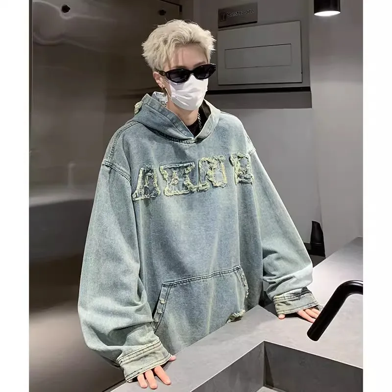 Худи свободного кроя унисекс больших размеров, 300 Pou, в американском стиле, с эффектом потертости, повседневное, весна-осень
Худи свободного кроя унисекс больших размеров, 300 Pou, в американском стиле, с эффектом потертости, повседневное, весна-осень