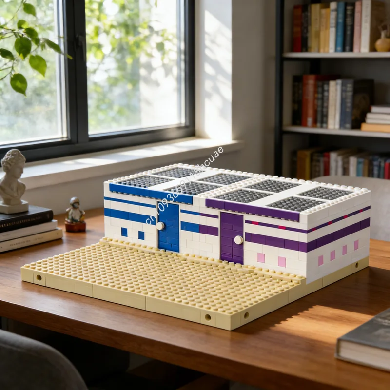 460 деталей, модульный конструктор MOC, модель пляжных раздевалок, строительные блоки, рождественские подарки, архитектурный конструктор, креативная идея для самостоятельной сборки
460 деталей, модульный конструктор MOC, модель пляжных раздевалок, строительные блоки, рождественские подарки, архитектурный конструктор, креативная идея для самостоятельной сборки