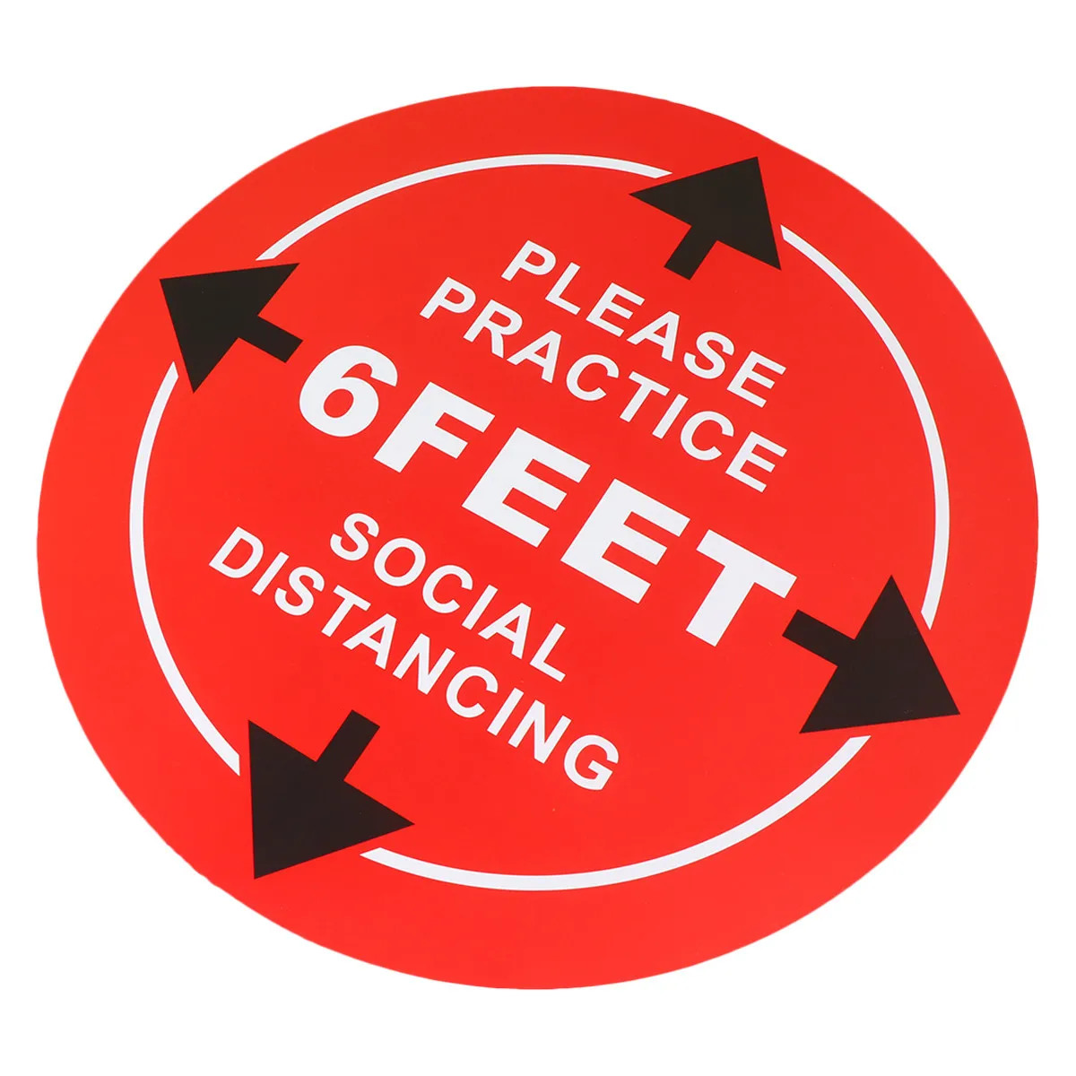 4Pcs PVC Keeping Distance Floor Sticker Round Back-Adhesive Waterproof Anti-Skid School Office Public Place Safety Reminder
4Pcs PVC Keeping Distance Floor Sticker Round Back-Adhesive Waterproof Anti-Skid School Office Public Place Safety Reminder