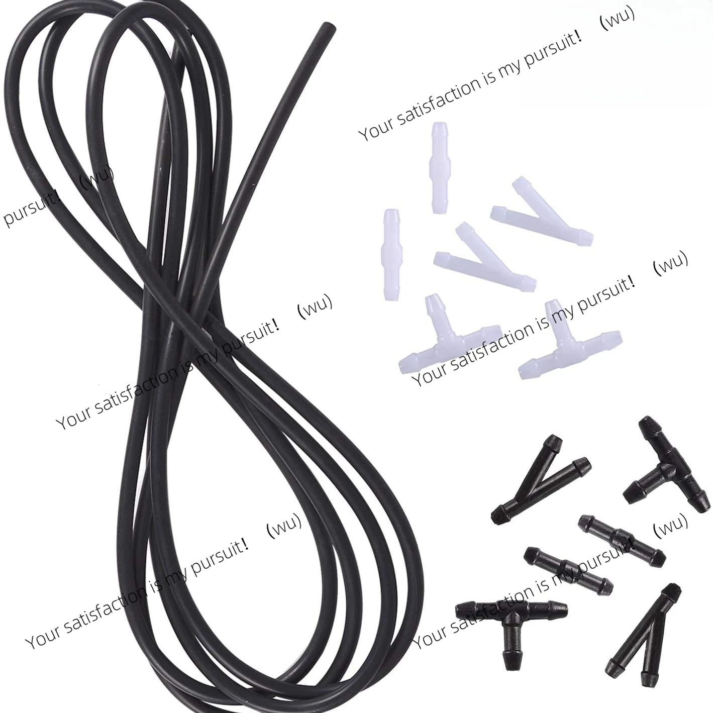 Car wiper water spray hose, glass cleaning water delivery rubber hose
Car wiper water spray hose, glass cleaning water delivery rubber hose