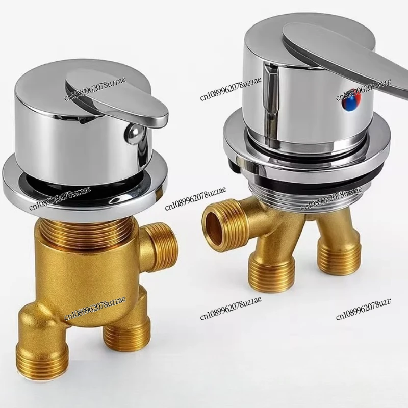 Faucet Split Cylinder Side Shower Water Separator Two in And One Out Hot and Cold Water Mixing Valve Bathtub Faucet Accessories
Faucet Split Cylinder Side Shower Water Separator Two in And One Out Hot and Cold Water Mixing Valve Bathtub Faucet Accessories