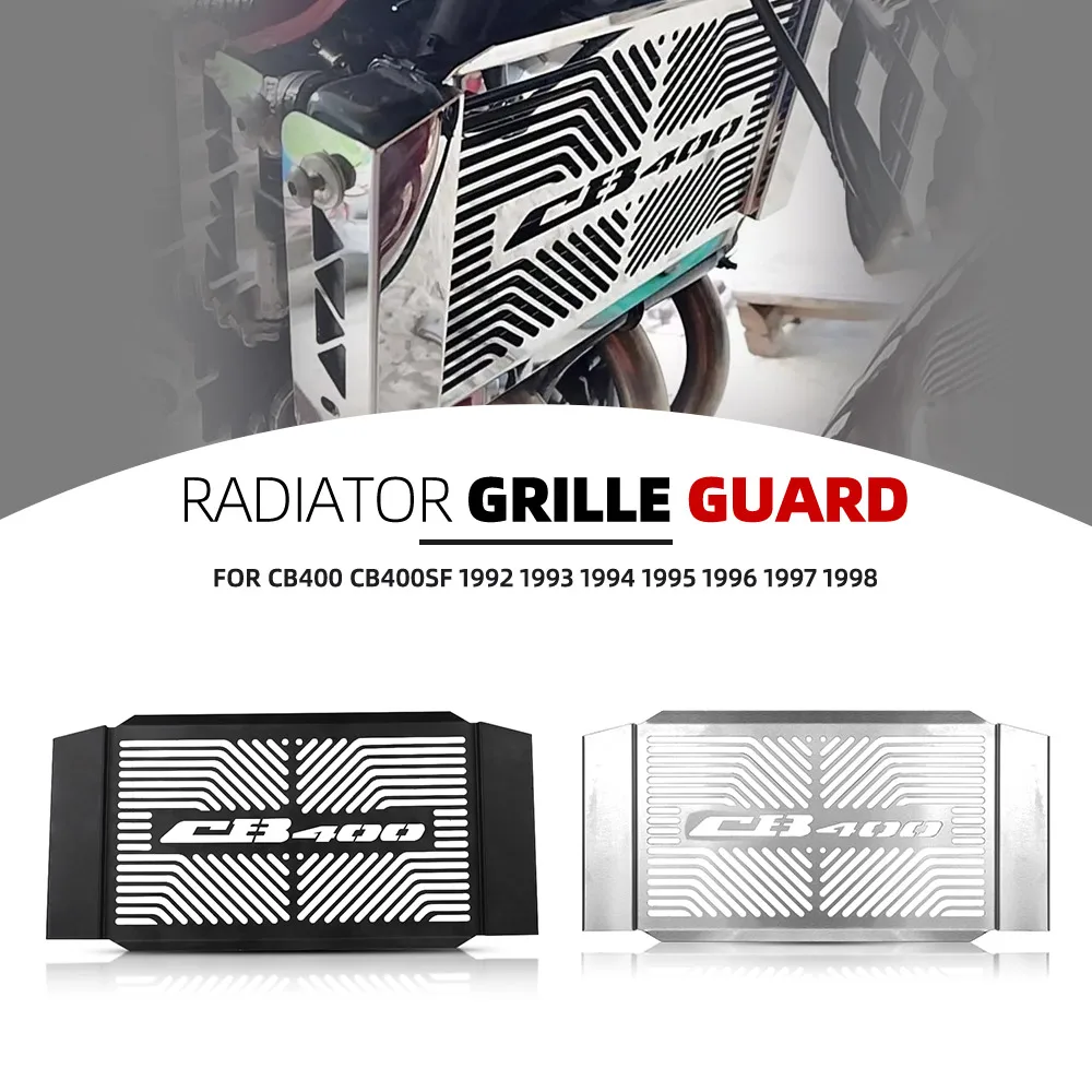 FOR HONDA CB400 CB400SF 1992 1993 1994 1995 1996 1997 1998 Radiator Grille Guard Covers Oil Cooler Shield Protector CB 400
FOR HONDA CB400 CB400SF 1992 1993 1994 1995 1996 1997 1998 Radiator Grille Guard Covers Oil Cooler Shield Protector CB 400