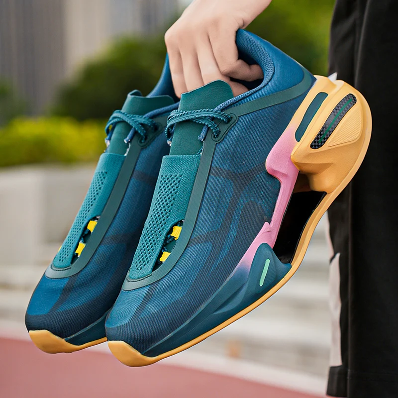 New Cushioning Blade Running Shoes For Men Suitable Heavy Runners Lace Up Sports Women Non-slip Outdoor Athletic Male Sneakers
New Cushioning Blade Running Shoes For Men Suitable Heavy Runners Lace Up Sports Women Non-slip Outdoor Athletic Male Sneakers