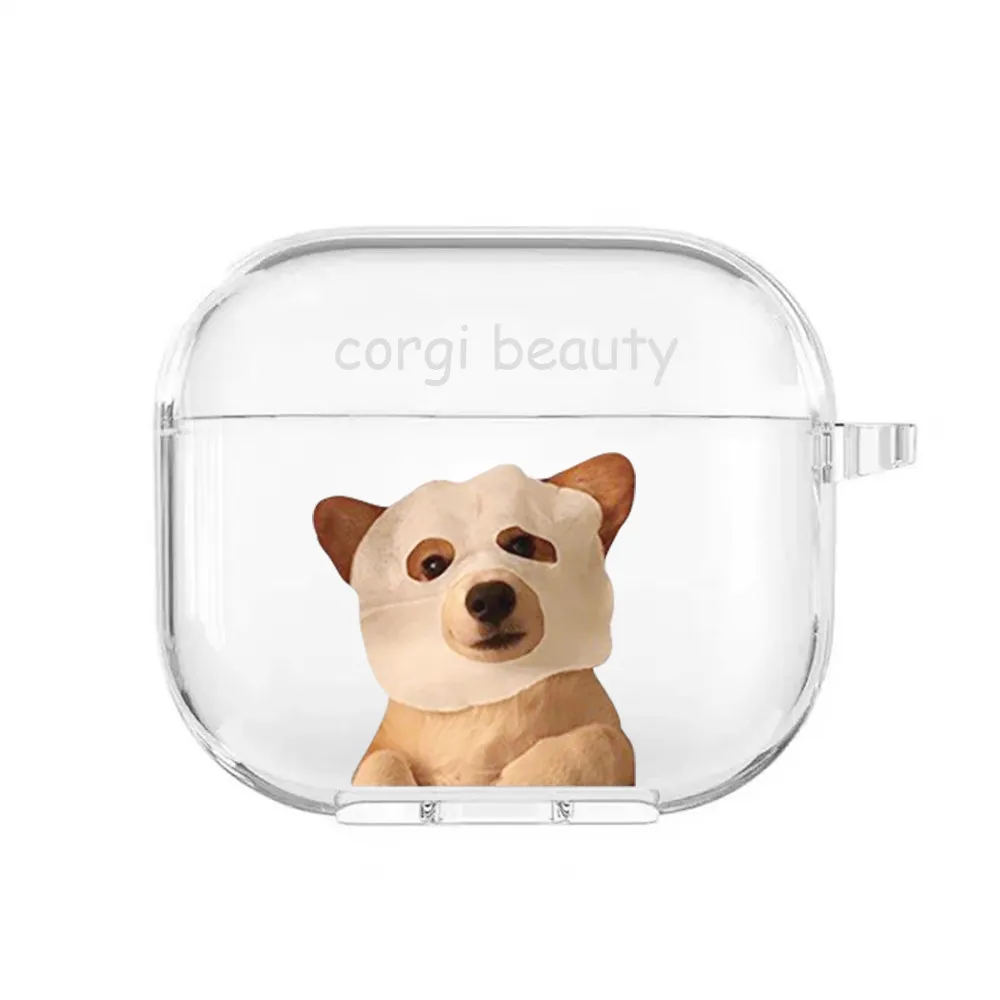 Literary Creative Mask Dog Case Earphone Charging Box Case for AirPods 4 1 2 3 Pro Pro2 Case Wireless Bluetooth Cover
Literary Creative Mask Dog Case Earphone Charging Box Case for AirPods 4 1 2 3 Pro Pro2 Case Wireless Bluetooth Cover