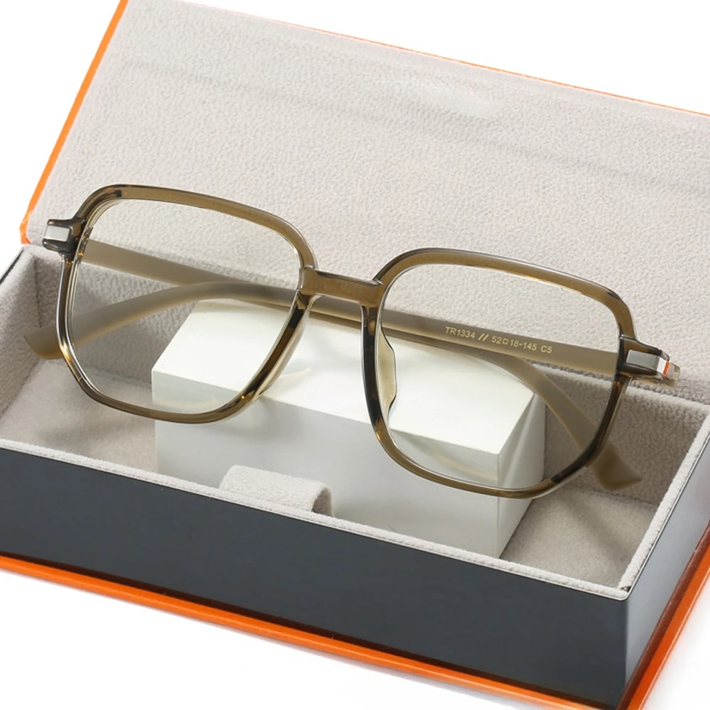 Trendy TR90 Ultra-Light Square Glasses Frame - Unisex Flat Mirror Design, Large Frame with Myopia Plate & Anti-Blue Light Lenses
Trendy TR90 Ultra-Light Square Glasses Frame - Unisex Flat Mirror Design, Large Frame with Myopia Plate & Anti-Blue Light Lenses