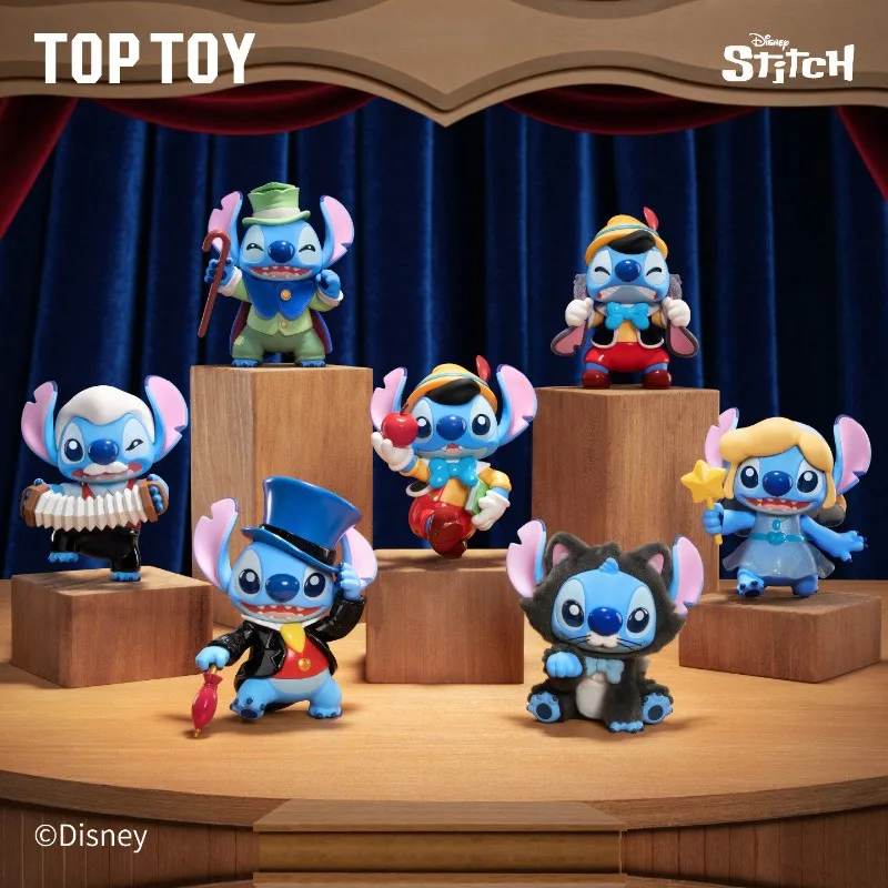 TOPTOY Stiteh X Pinocchio Fantasy Theater Blind Box Action Figure Mystery Box Anime Figurine Desk Model Surprise Toys
TOPTOY Stiteh X Pinocchio Fantasy Theater Blind Box Action Figure Mystery Box Anime Figurine Desk Model Surprise Toys