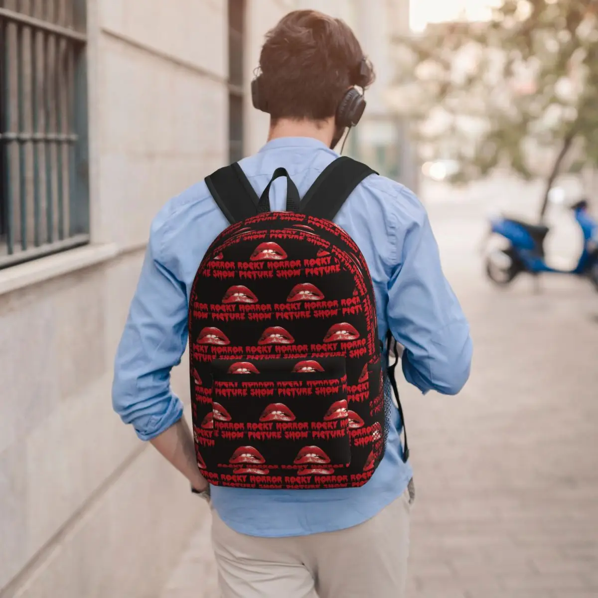 The Rocky Horror Picture Show Lips Logo Backpack Boys Girls BookBag Children School Bag Computer Shoulder Bags for Men Women
The Rocky Horror Picture Show Lips Logo Backpack Boys Girls BookBag Children School Bag Computer Shoulder Bags for Men Women