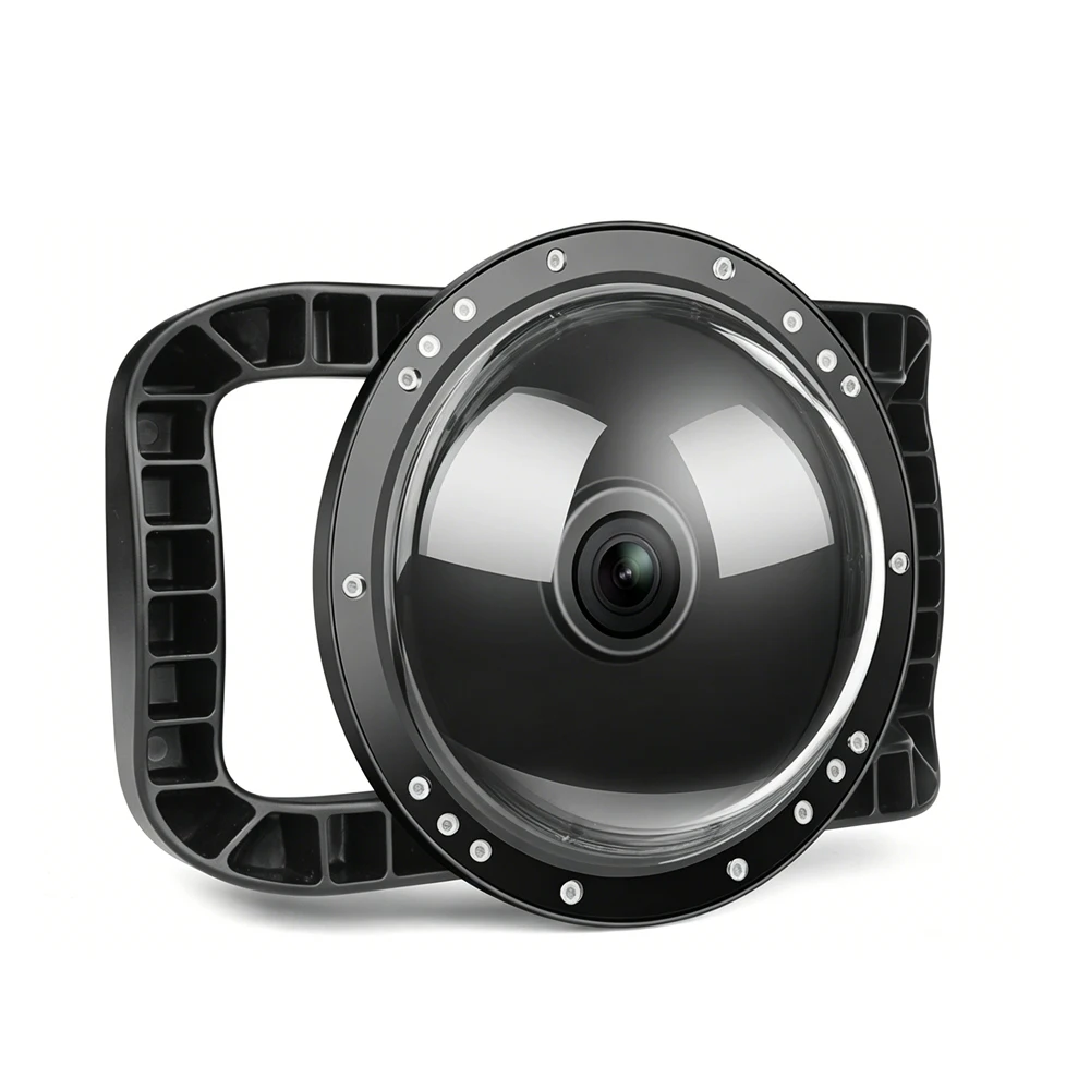 Underwater Dome Port for DJI osmo action4/5 Pro/6 Camera Anti- Scratch Waterproof up to 30M/98.4FT
Underwater Dome Port for DJI osmo action4/5 Pro/6 Camera Anti- Scratch Waterproof up to 30M/98.4FT