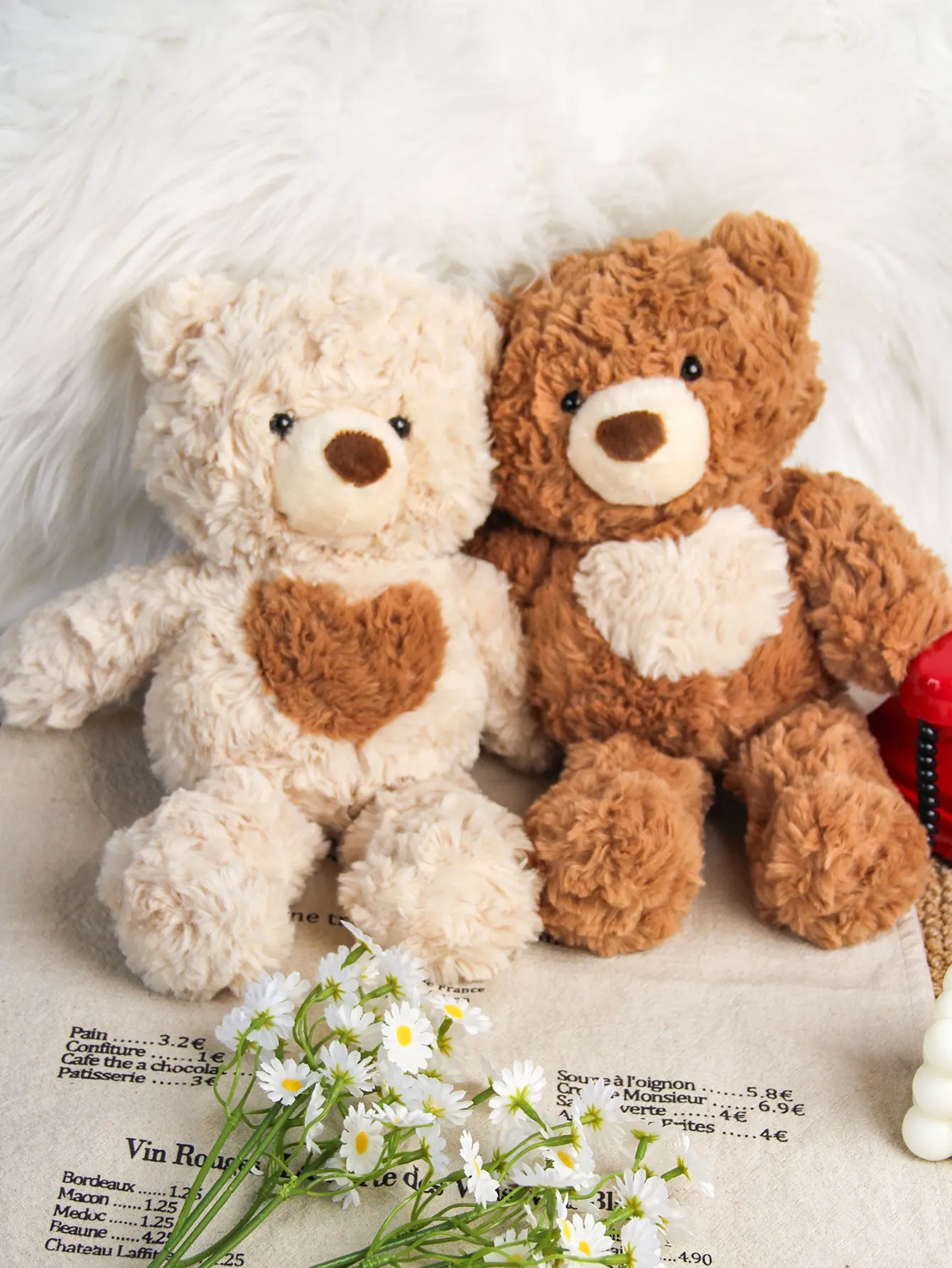 1Pc Heart Shaped Plush Bear Doll 25cm 9.84inch Friendly Cute Teddy Bear Stuffed Toy Home Decor For Valentine Day
1Pc Heart Shaped Plush Bear Doll 25cm 9.84inch Friendly Cute Teddy Bear Stuffed Toy Home Decor For Valentine Day